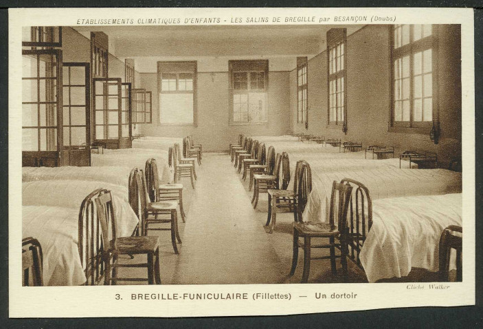 Bregille-funiculaire (fillettes), un dortoir