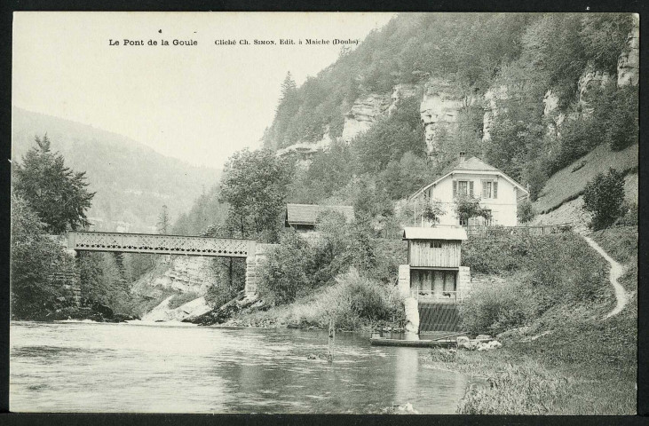 Le pont de la Goule