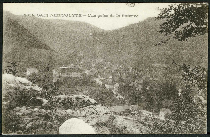 Vue prise de la Potence