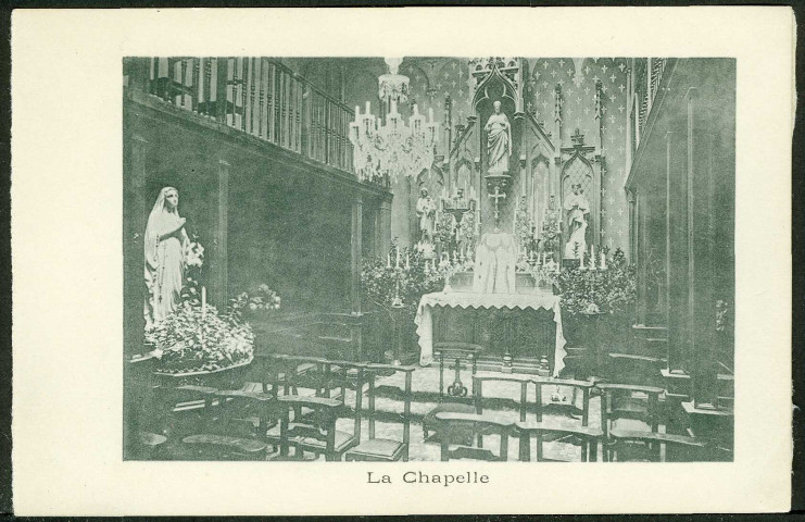 Pensionnat Notre-Dame du Sacré Coeur, la chapelle