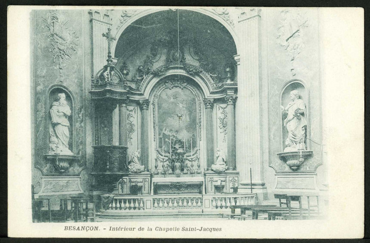 Intérieur de la chapelle Saint-Jacques