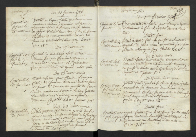 Répertoire chronologique