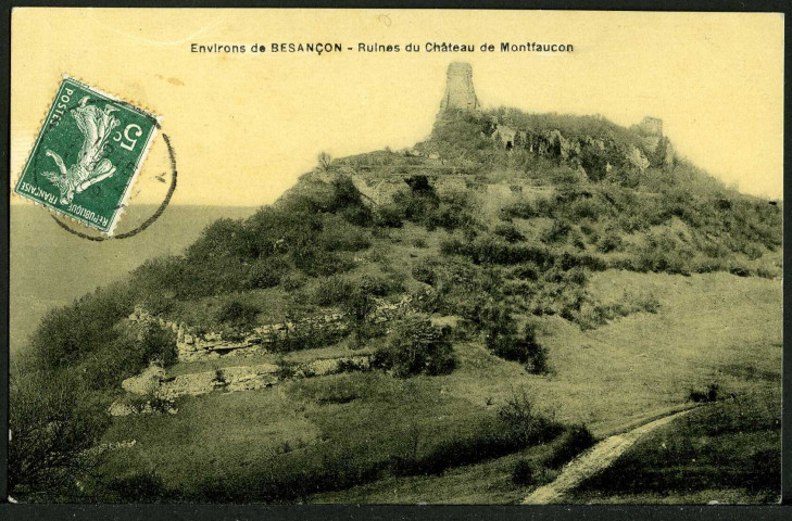 Ruines du château de Montfaucon