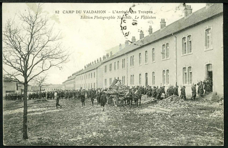 L'arrivée des troupes