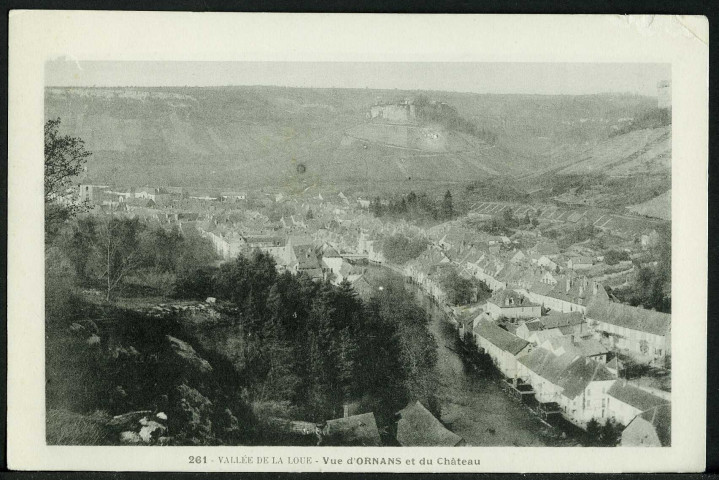 Vue générale avec le château