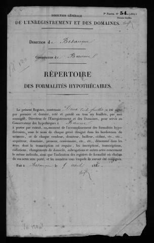 Volume n° 120