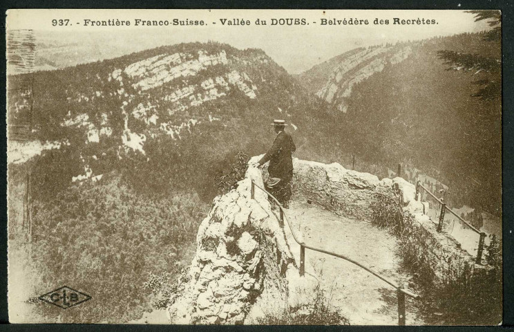 Vallée du Doubs, belvédère des Recrètes