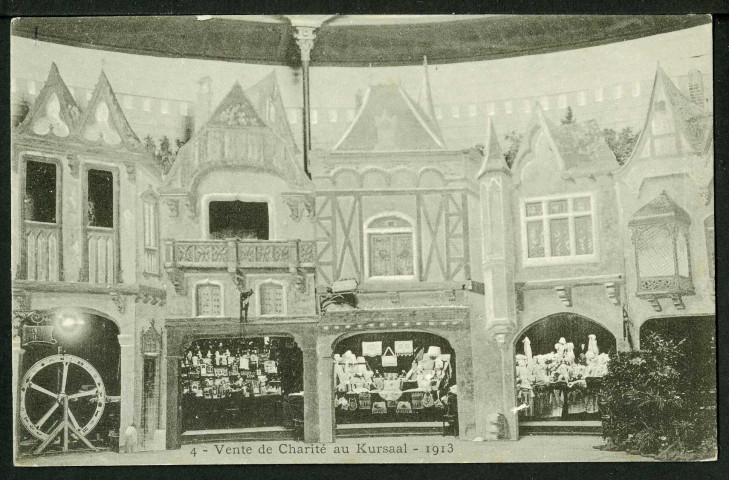 Vente de charité au Kursaal