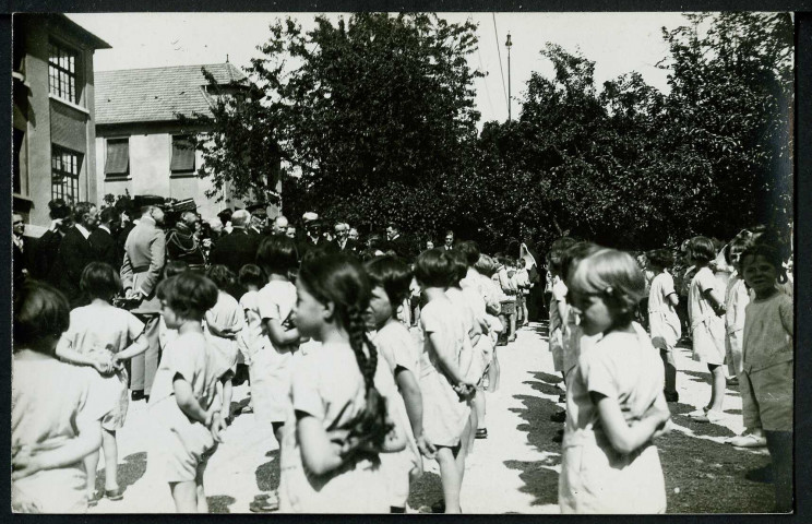 Visite du président Lebrun en 1933, le discours