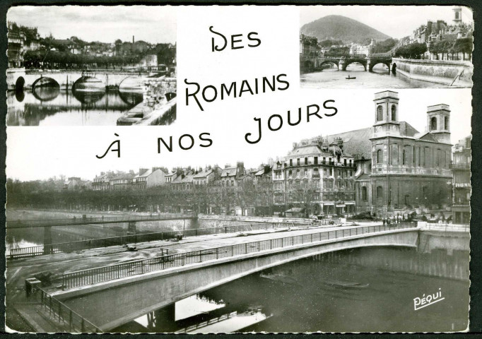 Vue du nouveau pont Battant