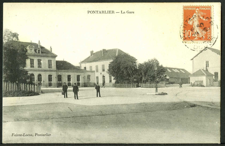 Vue de la gare