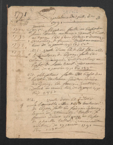 Répertoire chronologique