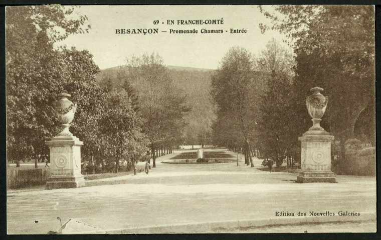Promenade Chamars, entrée