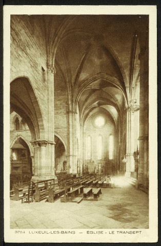 Église, le transept