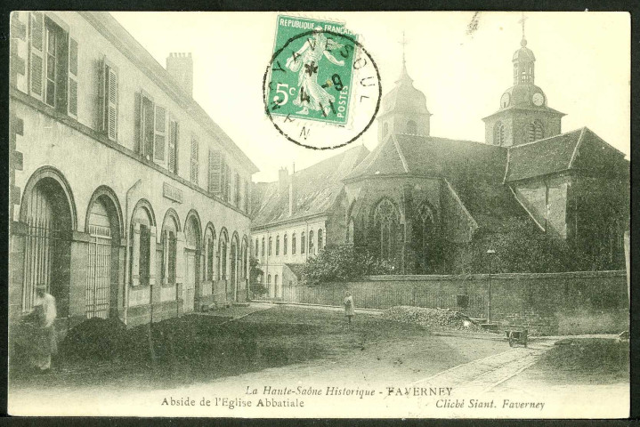 Abside de l'église abbatiale