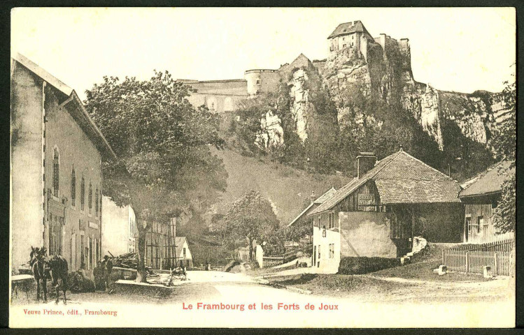 Le Frambourg et le fort de Joux