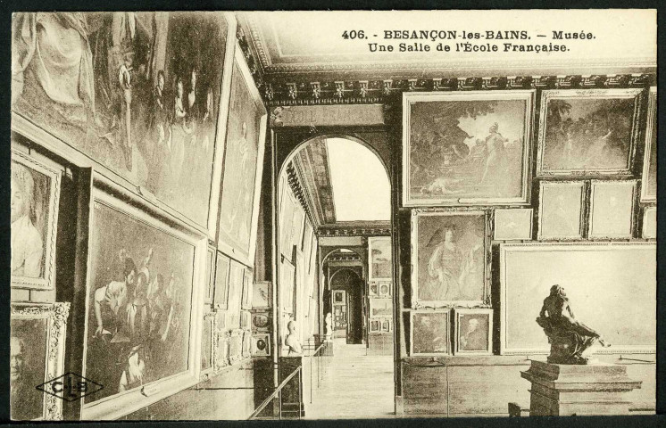 Musée, salle de l'école française