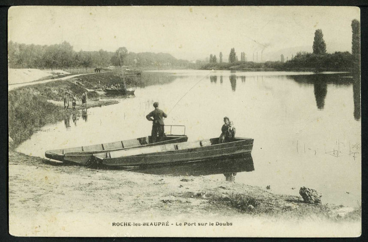 Le pont sur le Doubs