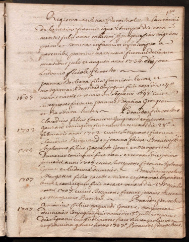 B 1698-1731