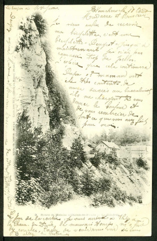 Route de Maîche à Chaud de Fond. La Cendrée