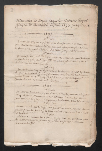 Répertoire chronologique