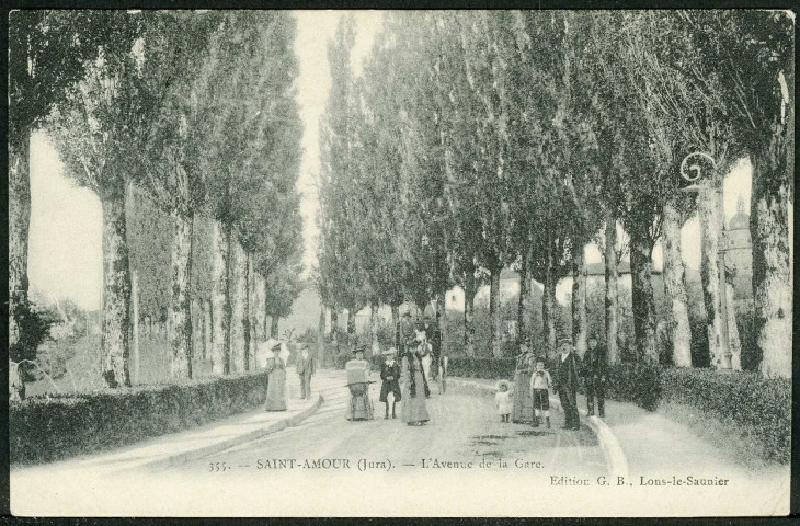 L'avenue de la Gare