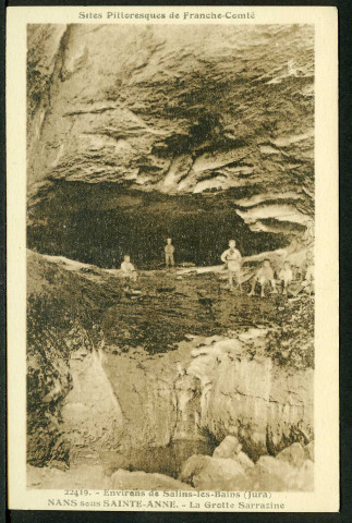 La grotte Sarrazine