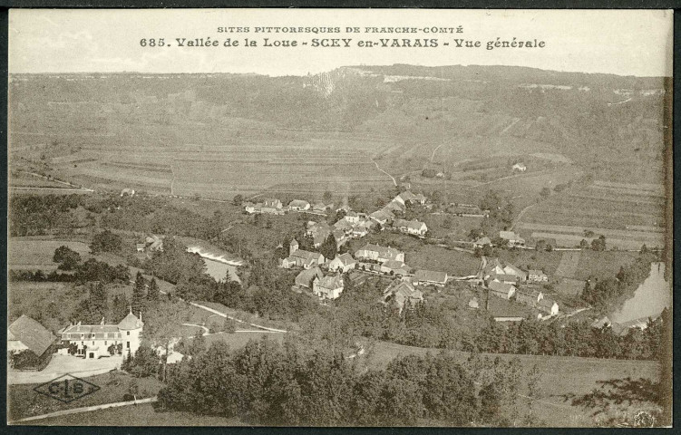 Vue générale du village