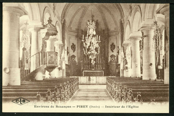 Intérieur de l'église