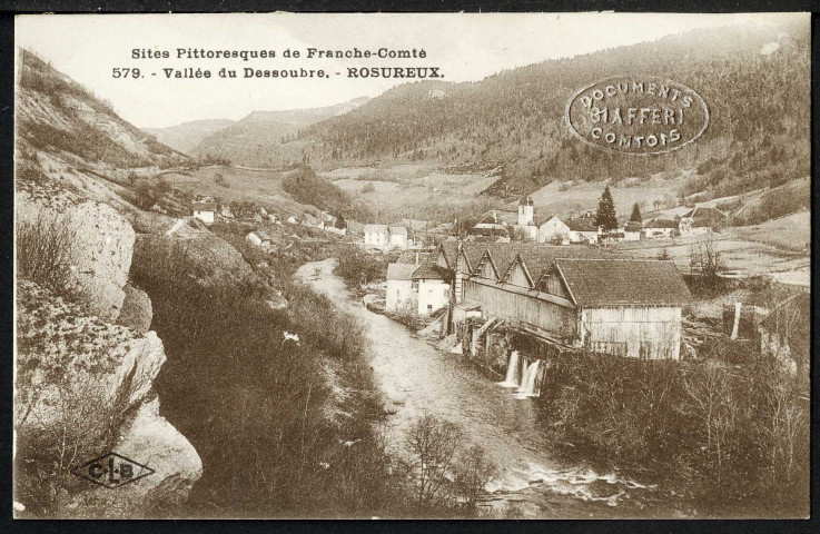 Vue générale de la vallée du Dessoubre