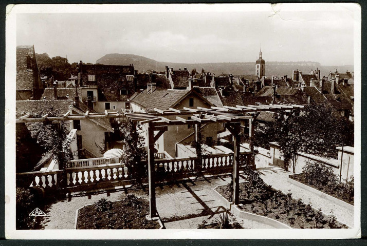 Terrasse de l'hôtel de France