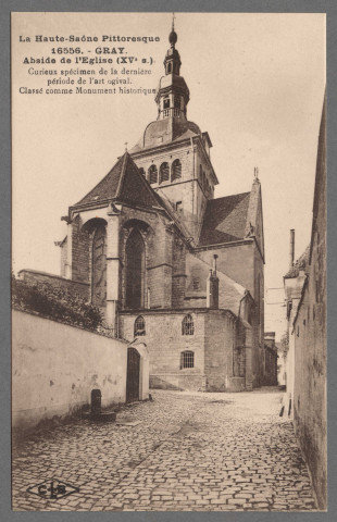 Abside de l'église