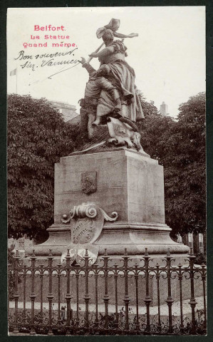 La statue "Quand-Même"