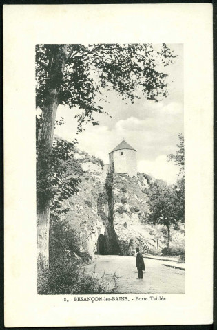 La porte Taillée, coté extérieur