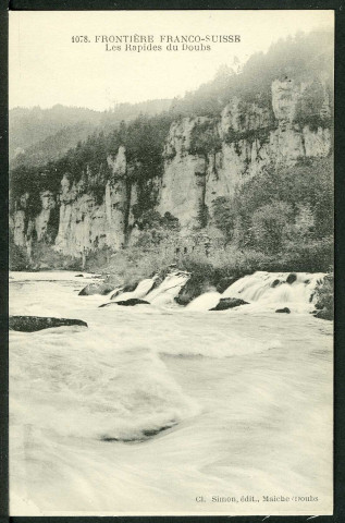 Les rapides du Doubs