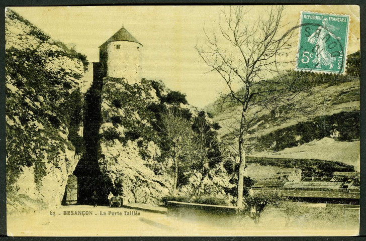La porte Taillée, coté extérieur
