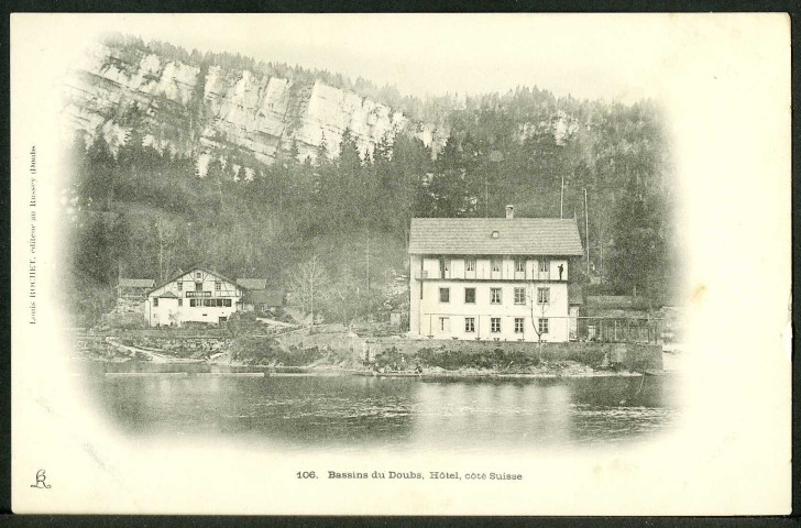 Bassins du Doubs, hôtel, côté Suisse