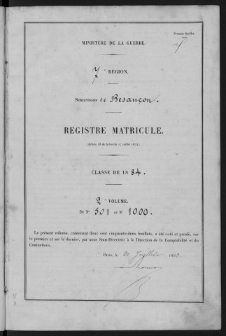 Volume 2, nos 501 à 1000