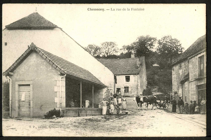 La rue de la Fontaine
