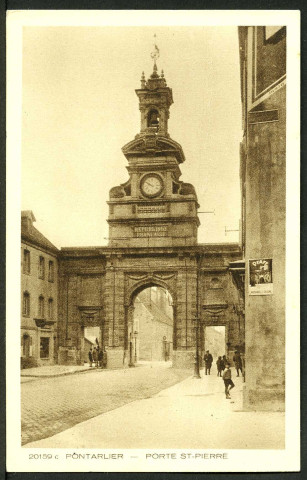 Vue de la porte Saint-Pierre
