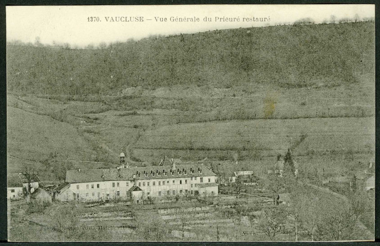 Vue générale du prieuré restauré