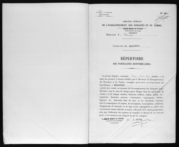 Volume n° 475