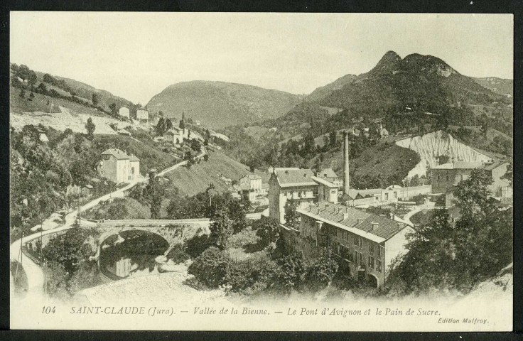 Le pont d'Avignon et le Pain de Sucre