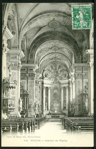Intérieur de l'église