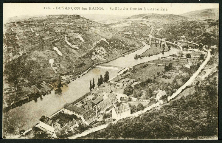 Vallée du Doubs à Casamène