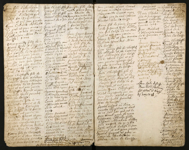 BMS 1720-1745 (protestants)