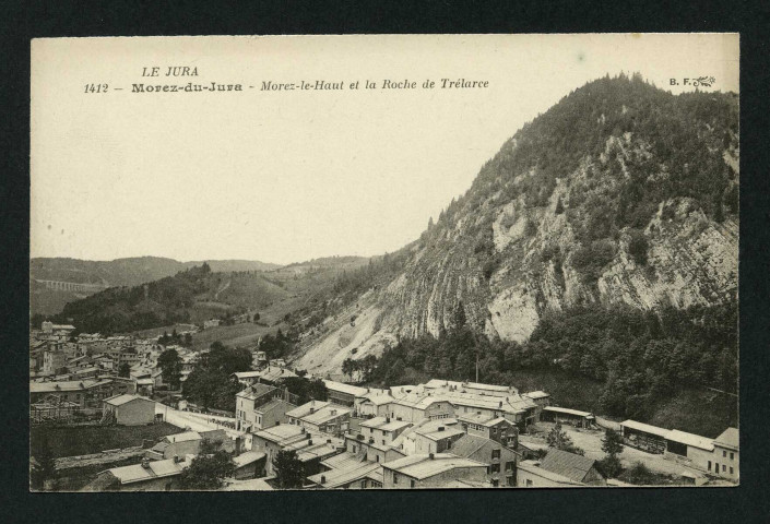 Morez-le-haut et la roche de Trélarce