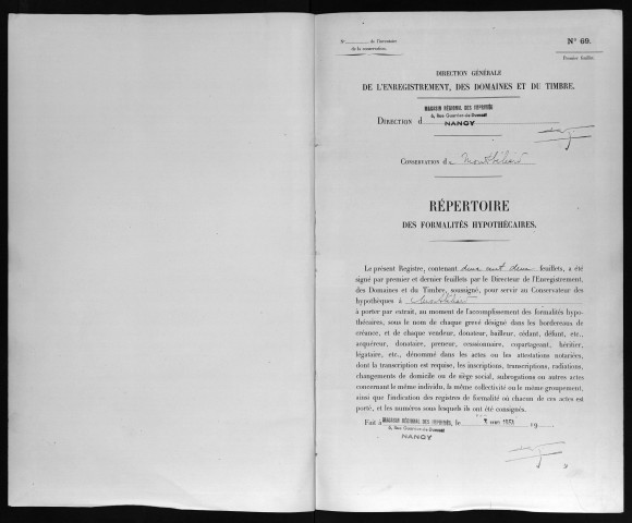 Volume n° 255
