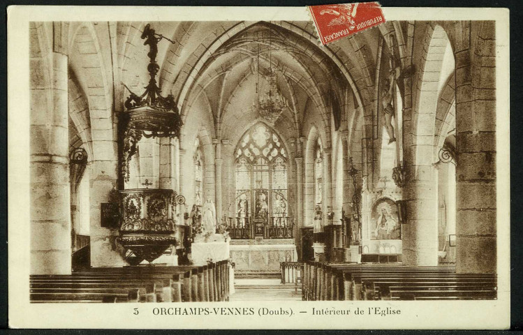 Intérieur de l'église