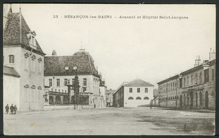 Vue générale de l'hôpital Saint-Jacques